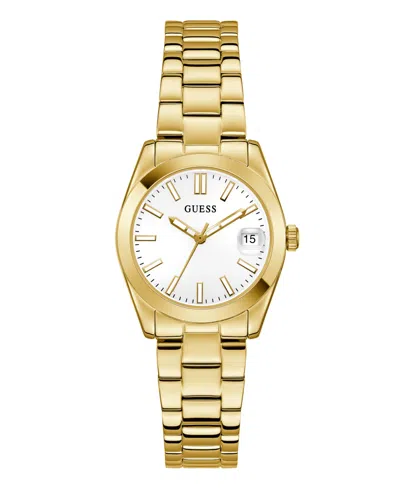 Guess Women's Quartz Gold-tone Stainless Steel Watch 32mm In No Color