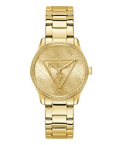 Guess Women's Quartz Gold-tone Stainless Steel Watch 36mm