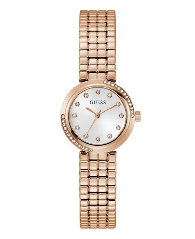 Guess Women's Quartz Rose Gold -tone Stainless Steel Watch 28mm