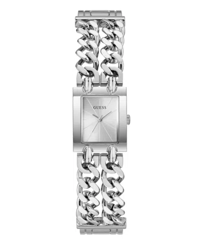 Guess Women's Quartz Silver-tone Stainless Steel Watch 20mm