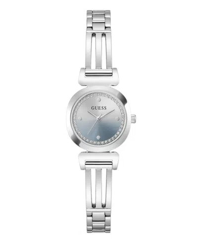 Guess Women's Quartz Silver-tone Stainless Steel Watch 24mm