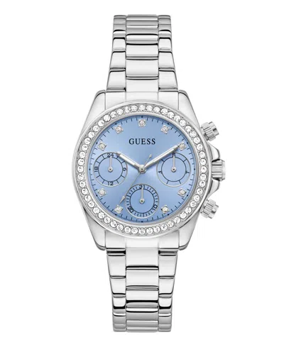 Guess Women's Quartz Silver-tone Stainless Steel Watch 36mm