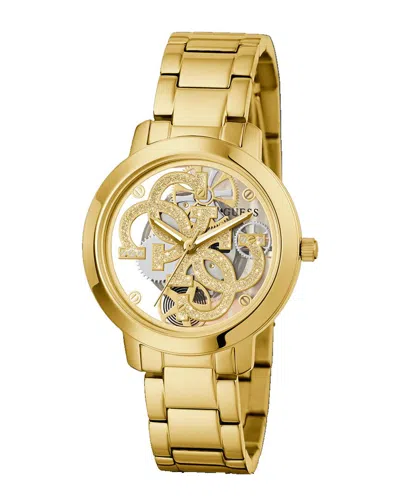 GUESS GUESS WOMEN'S QUATTRO CLEAR WATCH