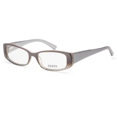 Guess Women's Rectangle Glasses In Grey In Gray