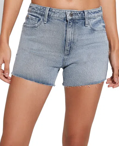 Guess Women's Relaxed Denim Shorts In Shallow