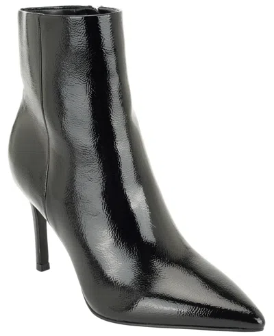 Guess Women's Rickki Pointed Toe Stiletto Dress Booties In Black