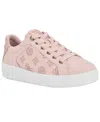 Guess Women's Ronii Quattro G Peony Jacquard Lace-up Sneakers
