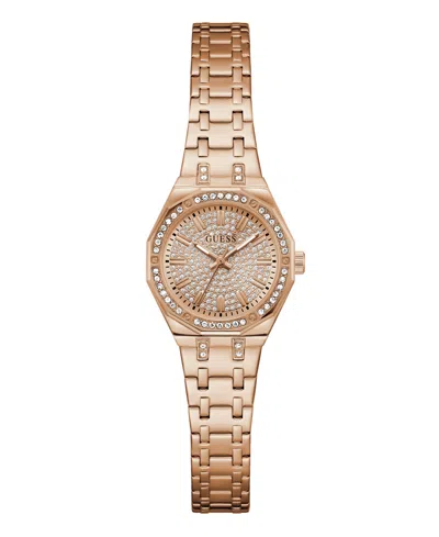 Guess Women's Rose Gold Tone Analog Watch, 25mm