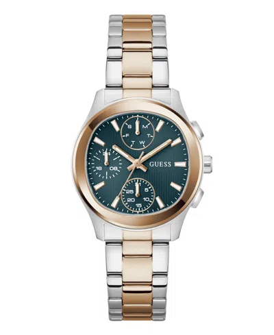 Guess Women's Rose Gold Two-tone Stainless Steel Analog Watch, 36mm In Multi