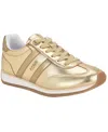 Guess Women's Saphia Lace-up Jogger Sneakers In Gold