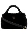 Guess Women's Shaida Top Handle Small Crossbody Bag In Black