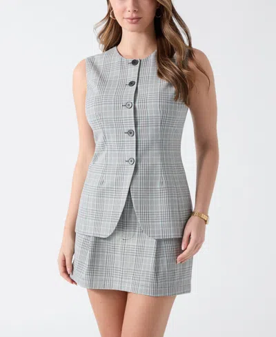 Guess Women's Sleeveless Camille Vest In Gray