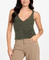 Guess Women's Bea Sleeveless Sweater Tank Top In Green