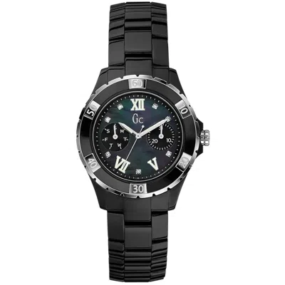 Guess Women's Sport Class Black Mop Dial Watch In Multi