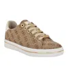 Guess Women's Stasey Charms Lace-up Sneaker In Multi