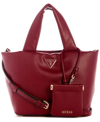 Guess Women's Sunetra Small Tote Bag In Red