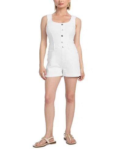 Guess Women's Sunni Sleeveless Denim Romper