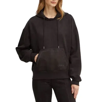 Guess Women's Sweatshirt  W4bq09 Kauj2 ♪ In Black