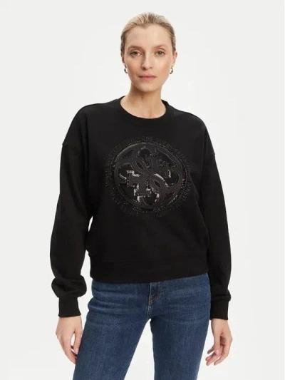 Guess Women's Sweatshirt  W5yq07 Kb681 ♪ In Black