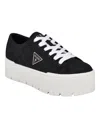 Guess Tesie Platform Sneaker In Black