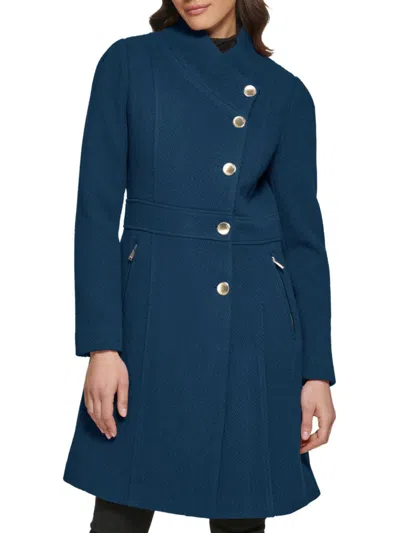 GUESS WOMEN'S TEXTURED COAT 
