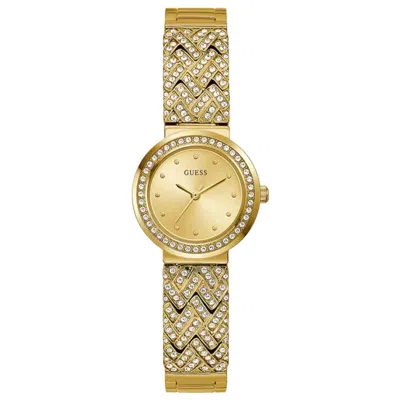 Guess Women's Treasure Gold Dial Watch