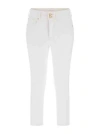 Guess Women's Trousers  W4ga80 D4pv3 S0d4 In White