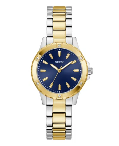 Guess Women's Two-tone Analog Watch, 35mm In Multi