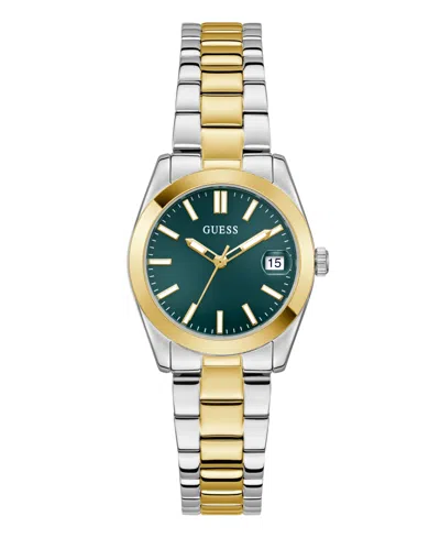 Guess Women's Two-tone Date Watch, 32mm In Multi