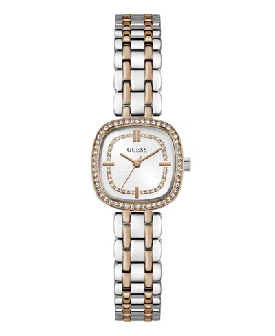 Guess Women's Two-tone Stainless Steel Analog Watch, 25mm In Green