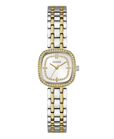 Guess Women's Two-tone Stainless Steel Analog Watch, 25mm In Multi