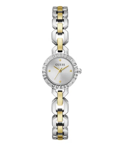 Guess Women's Two-tone Stainless Steel Watch, 23mm In Two- Tone