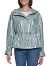 GUESS WOMEN'S WATER RESISTANT HOODED JACKET