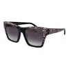Guess Black Women Sunglasses In Black