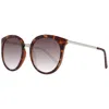 Guess Brown Women Sunglasses In Brown