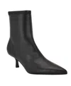 Guess Women's Yanka Pointed Toe Kitten Heel Dress Booties In Black