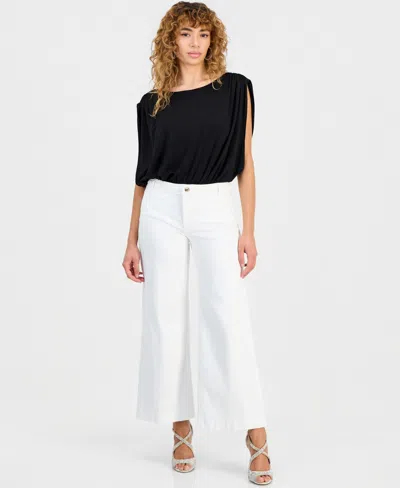 Guess Women's Zoya Braided Waist Jeans In White