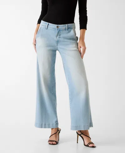 Guess Women's Zoya Wide Leg Jeans In Blue