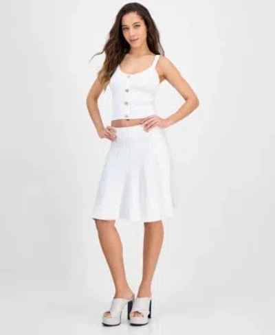 Guess Womens Emmie Tank Top Sweater Skirt