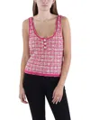 Guess Womens Tweed Summer Halter Top In Multi