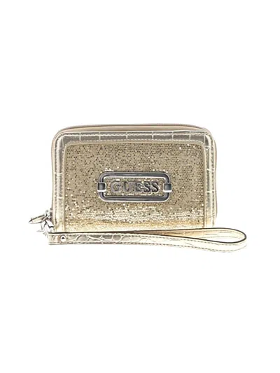 Pre-owned Guess Wristlet In Gold