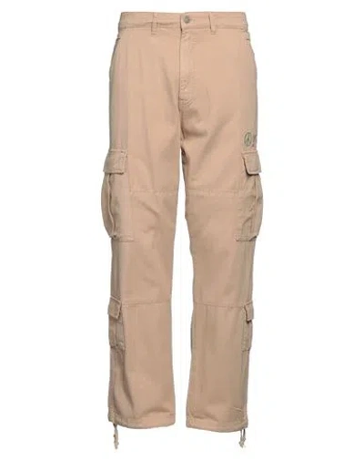 Guess X J Balvin Man Pants Sand Size 34 Cotton