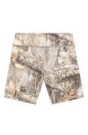 Guess X Realtree Camo Bike Shorts In Go Realtree Washed Edge