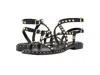 Guess Yamara Studded Gladiator Sandal In Black