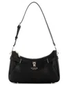 Guess Yesba Adjustable Large Shoulder Bag In Black