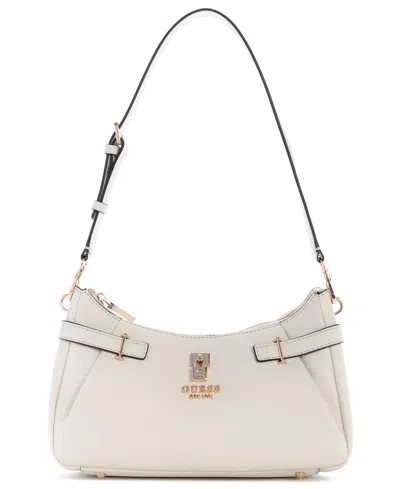 Guess Yesba Adjustable Large Shoulder Bag In Neutral