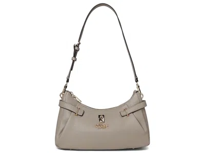 Guess Yesba Shoulder Bag Shoulder Handbags Dark Taupe: One Size In Brown