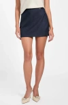 Guess Zanita Pinstripe Miniskirt In Blue
