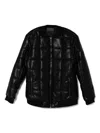Guess Zip-up Padded Jacket In Black