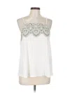 Guest Editor Sleeveless Blouse In White